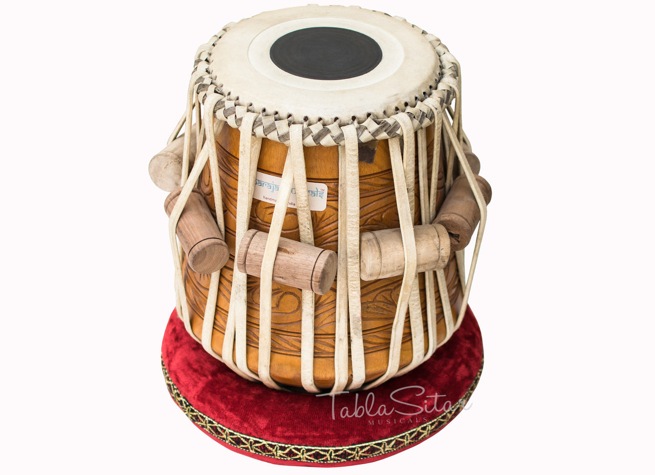 Maharaja Musicals Designer Dayan Tabla, Mahogany