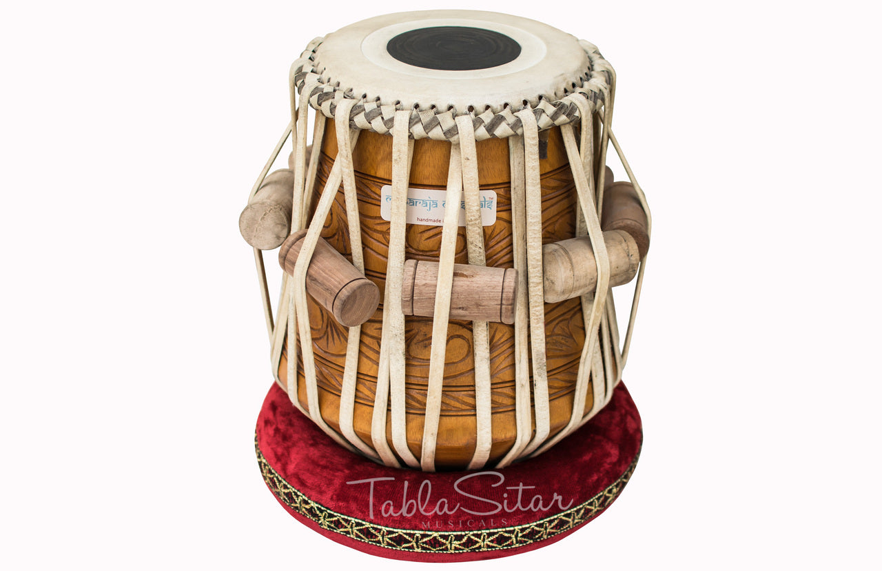 Maharaja Musicals Designer Dayan Tabla, Mahogany