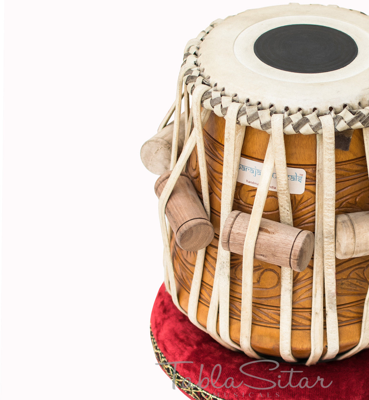 Maharaja Musicals Designer Dayan Tabla, Mahogany