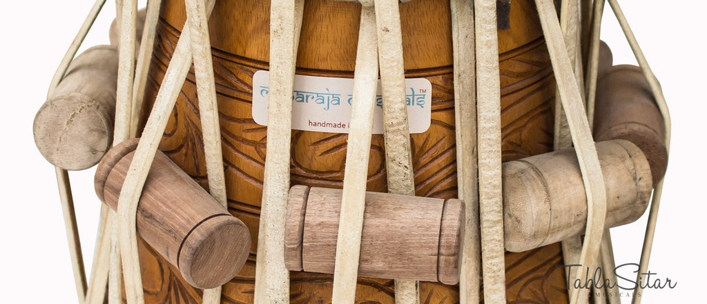 Maharaja Musicals Designer Dayan Tabla, Mahogany