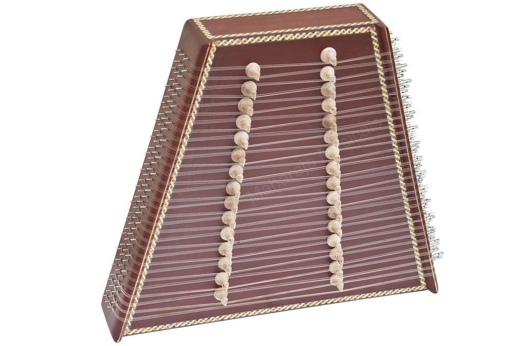 Maharaja Musicals Santoor, 93 Strings, Mahogany