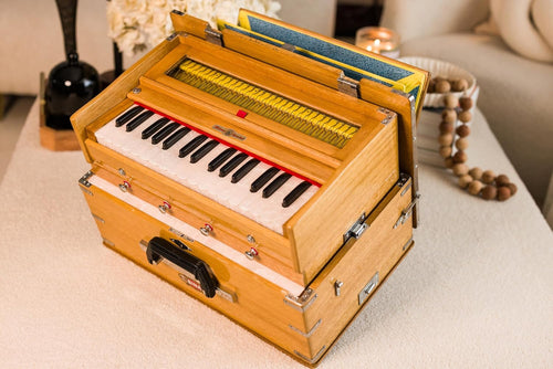 Bina No. 23B Deluxe Harmonium, 2.5 Octave, Folding