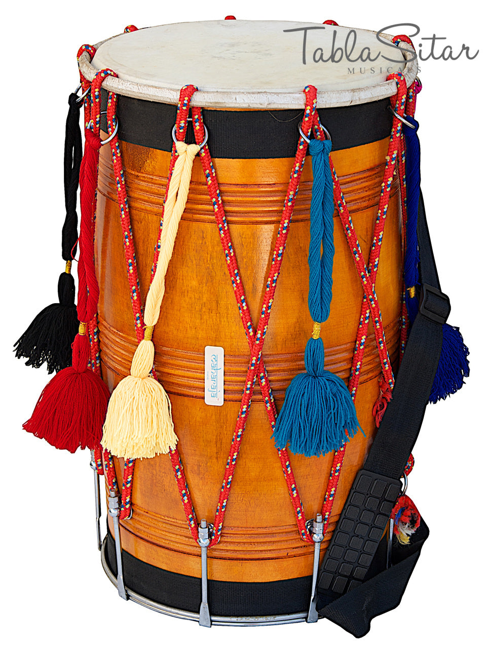 Maharaja Musicals Bhangra Dhol, Natural (No. 428)