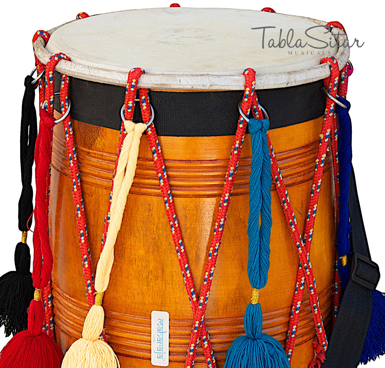 Maharaja Musicals Bhangra Dhol, Natural (No. 428)