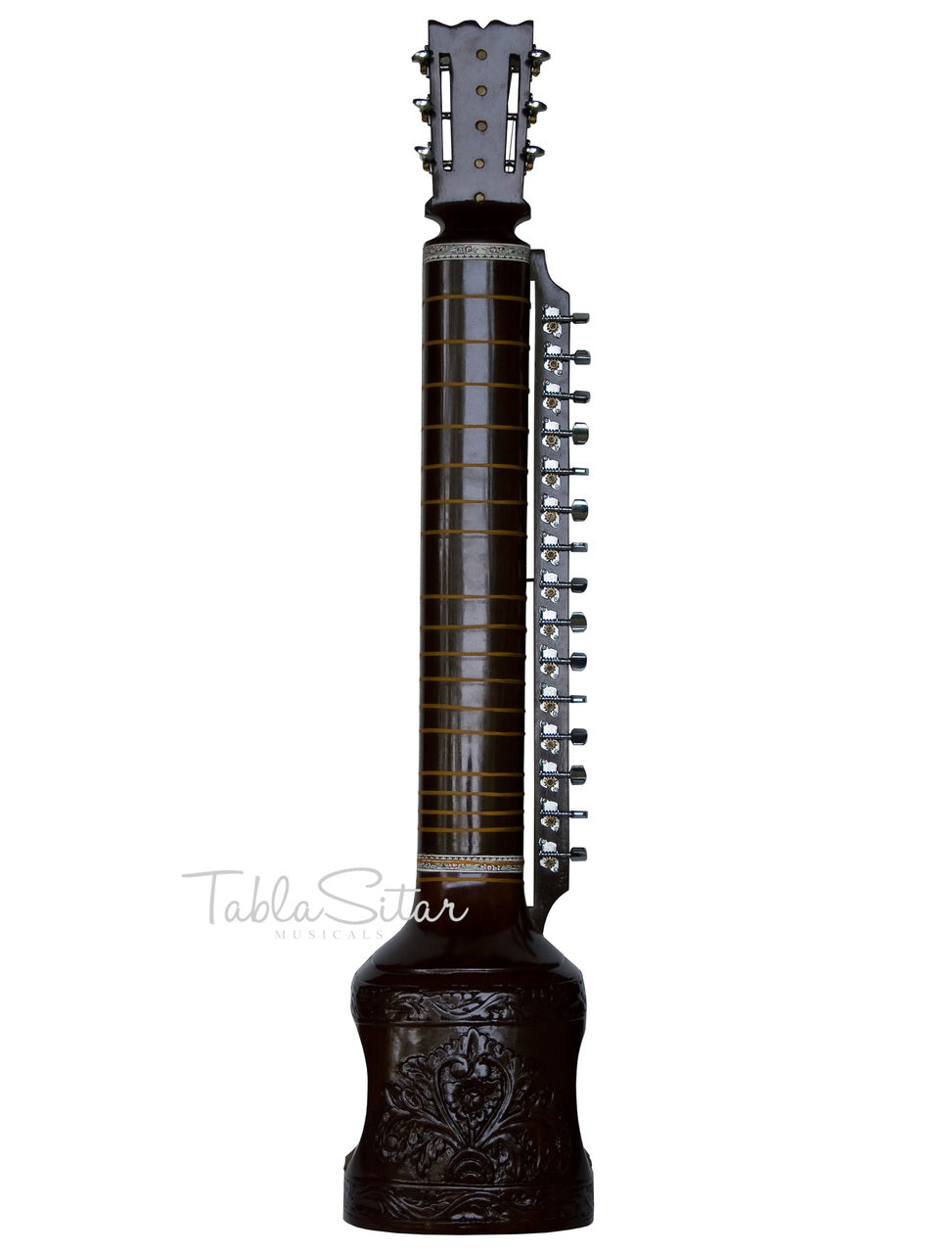 Kanai Lal Concert Dilruba, Tun Wood, Horsehair Bow, Fiber Case