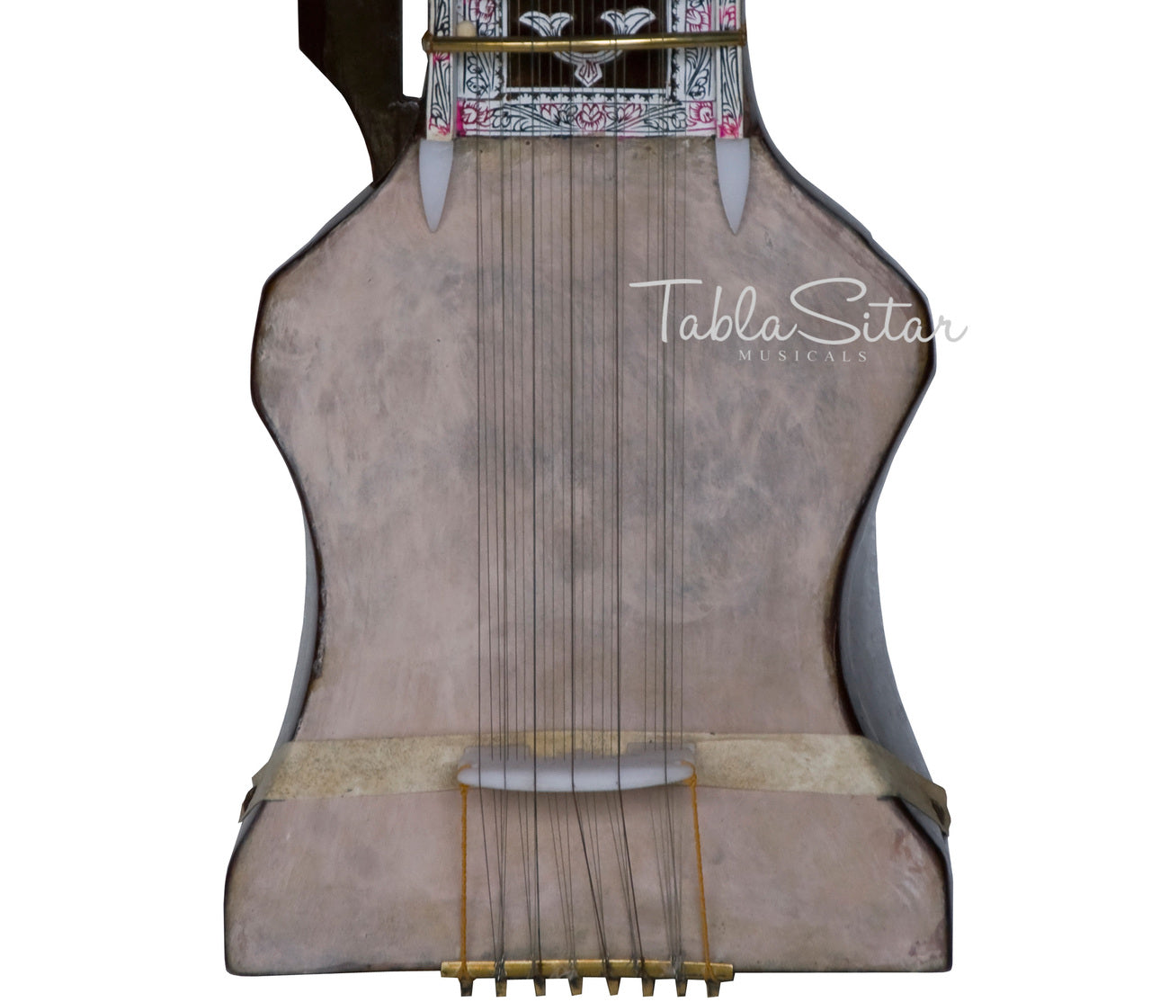 Kanai Lal Concert Dilruba, Tun Wood, Horsehair Bow, Fiber Case
