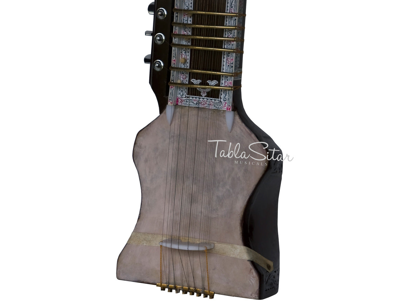 Kanai Lal Concert Dilruba, Tun Wood, Horsehair Bow, Fiber Case