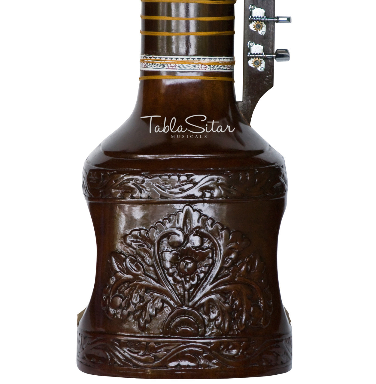 Kanai Lal Concert Dilruba, Tun Wood, Horsehair Bow, Fiber Case