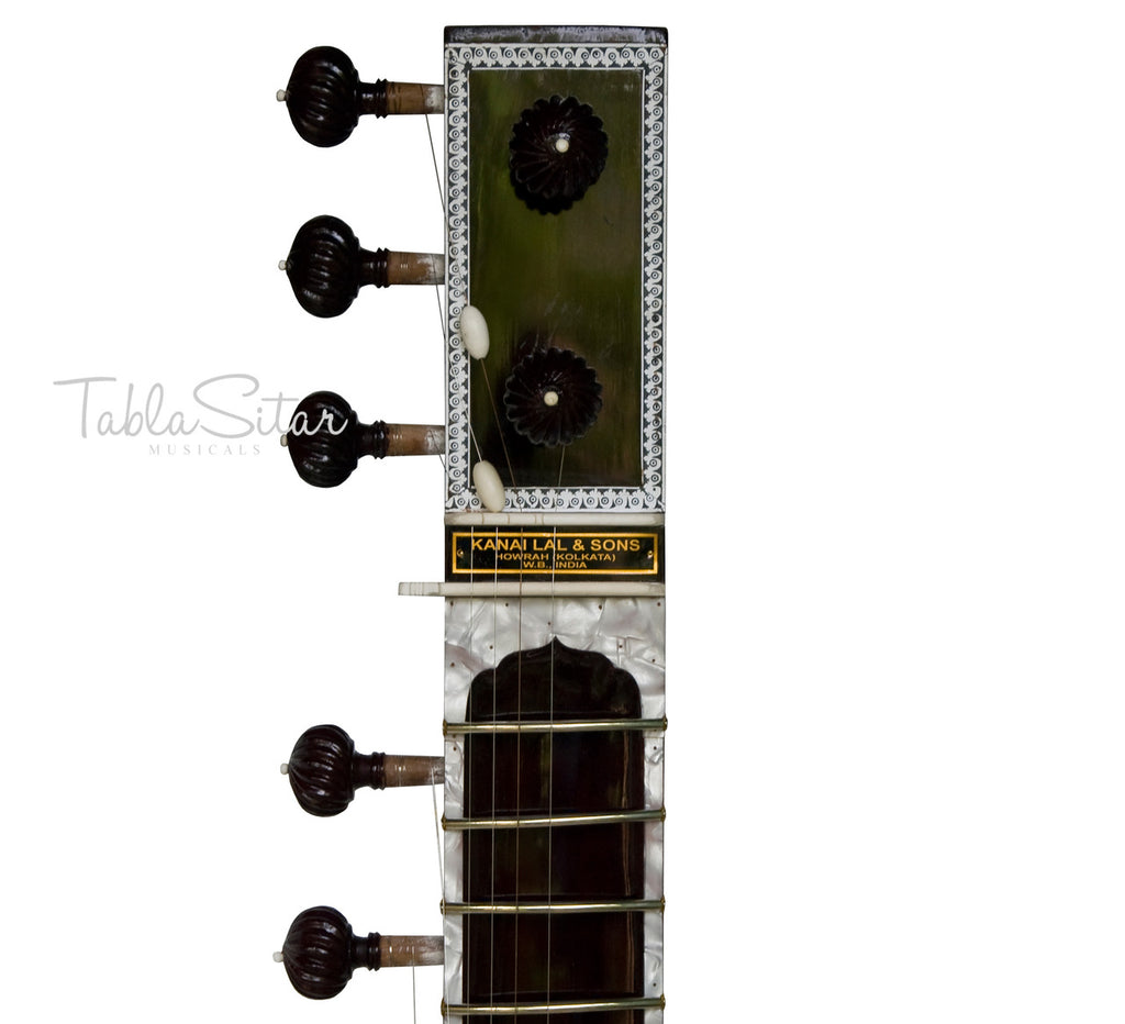 Kanai Lal Munda Sitar, Vilayat Khan Style, Fiber Case