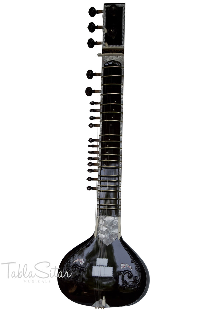 Kanai Lal Munda Sitar, Vilayat Khan Style, Fiber Case