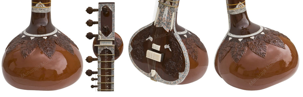Maharaja Musicals Sitar, Ravi Shankar Style, Double Toomba