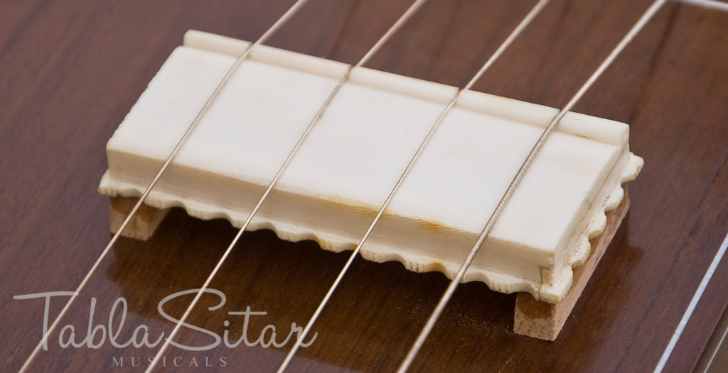 MKS 2 in 1 Tanpura, 4 Strings, 36", Natural