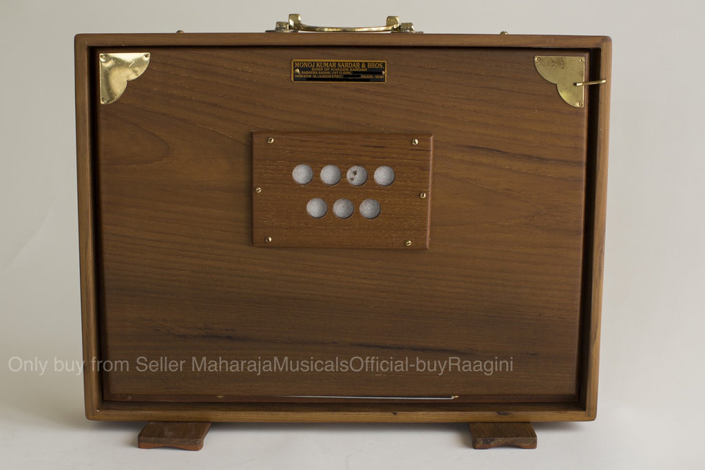 MKS Concert Shruti Box, Natural, with Bag (No. 622)