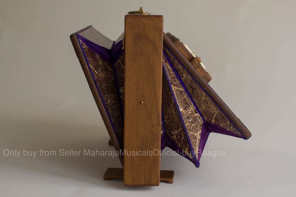 MKS Concert Shruti Box, Natural, with Bag (No. 622)