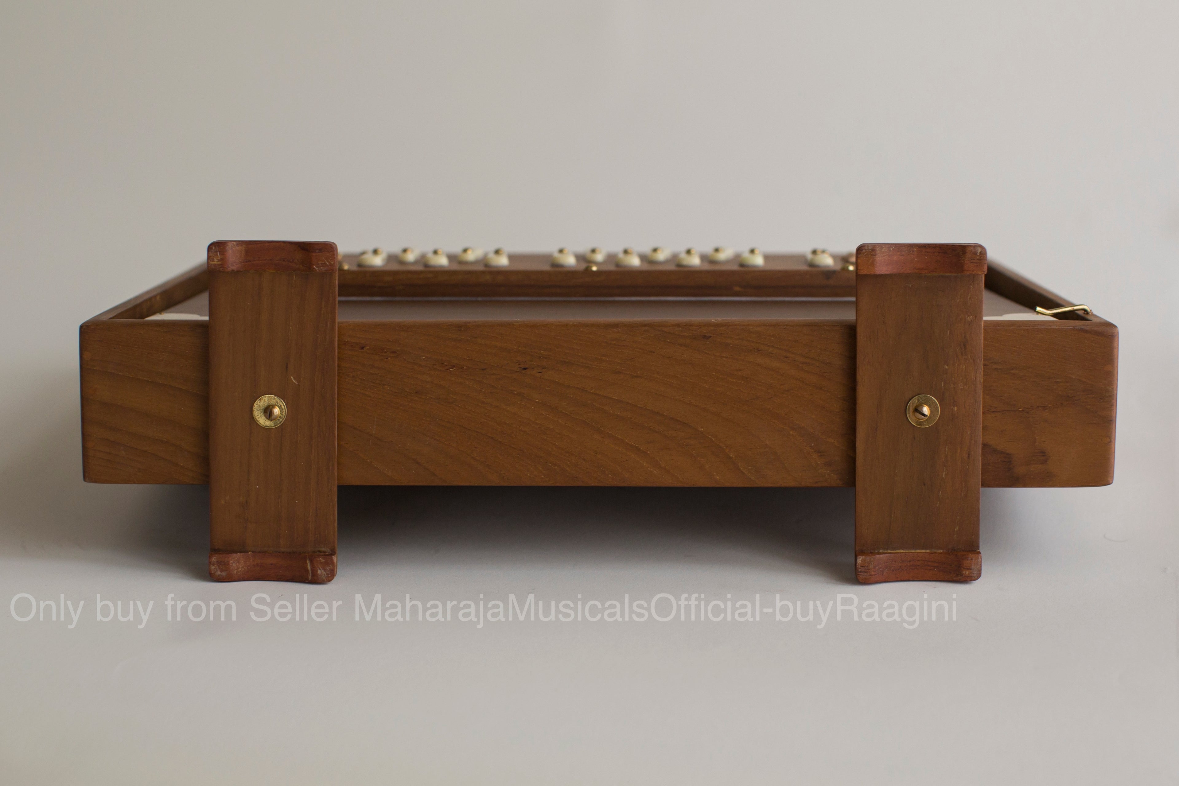 MKS Concert Shruti Box, Natural, with Bag (No. 622)
