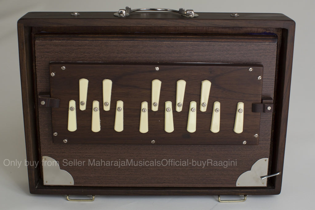 MKS Concert Shruti Box, Mahogany, with Bag