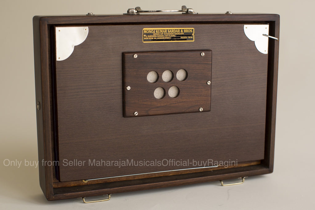 MKS Concert Shruti Box, Mahogany, with Bag