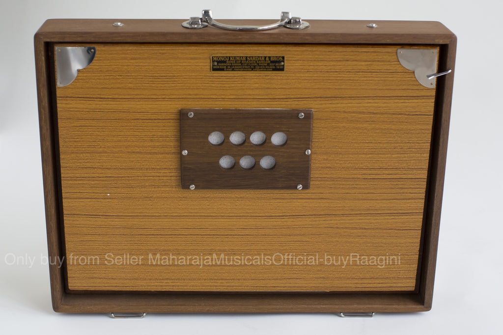MKS Concert Shruti Box, Natural, with Bag (No. 620)