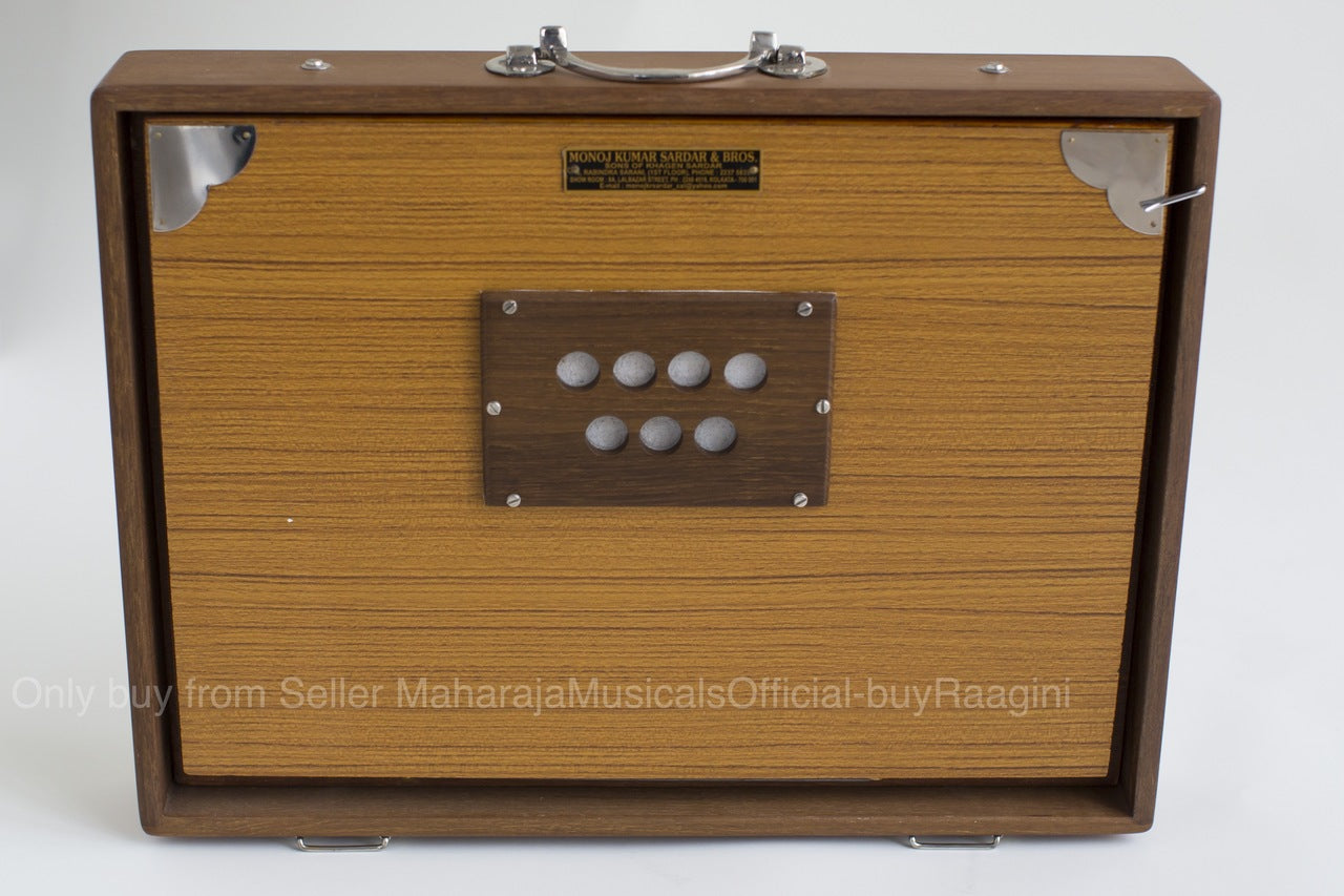 MKS Concert Shruti Box, Natural, with Bag (No. 620)