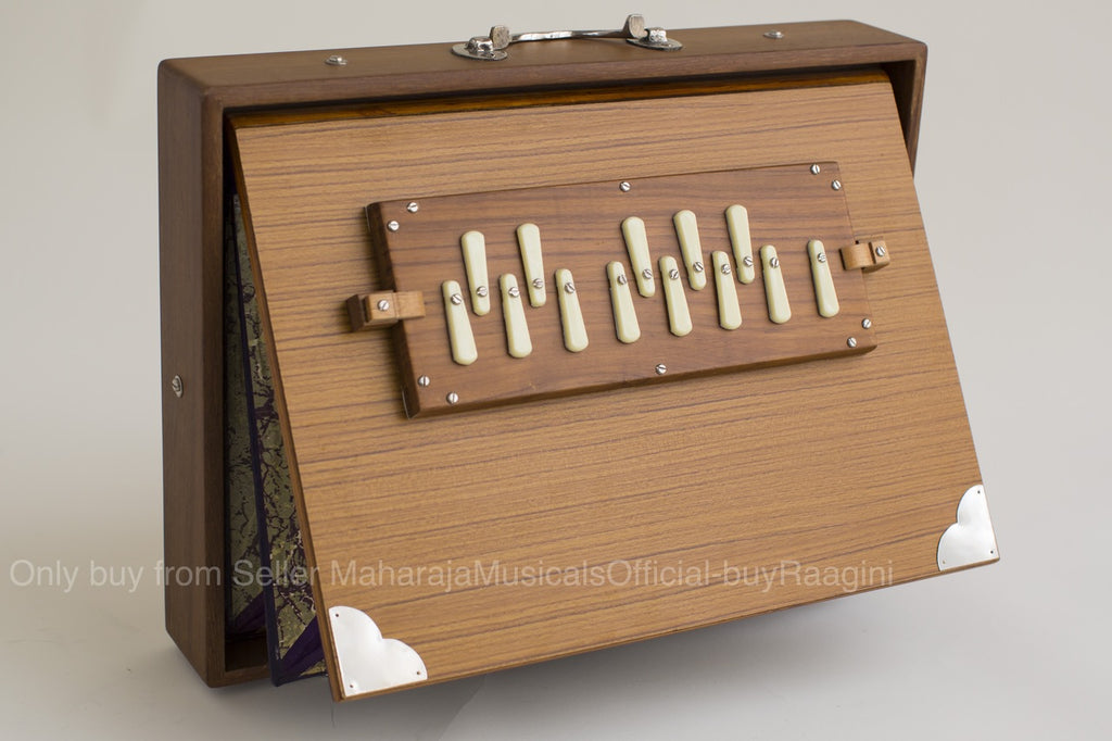 MKS Concert Shruti Box, Natural, with Bag (No. 620)