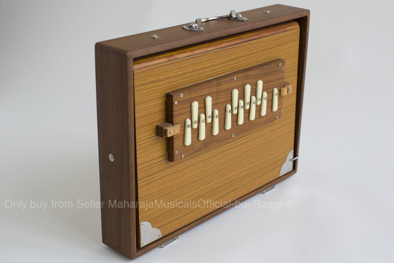 MKS Concert Shruti Box, Natural, with Bag (No. 620)