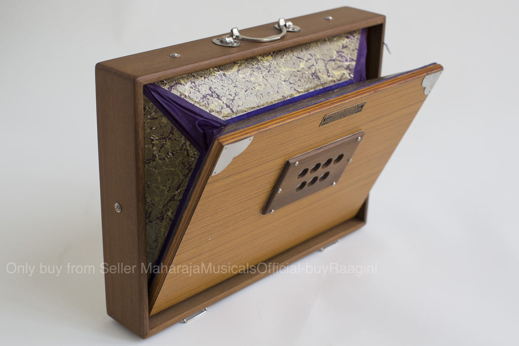 MKS Concert Shruti Box, Natural, with Bag (No. 620)