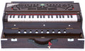 MKS No. 652 Concert Harmonium, 3 Reeds, Folding, Teak Wood, 42 Keys