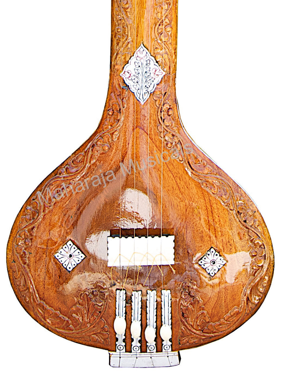 Maharaja Musicals Tanpuri, 4 Strings (No. 66)