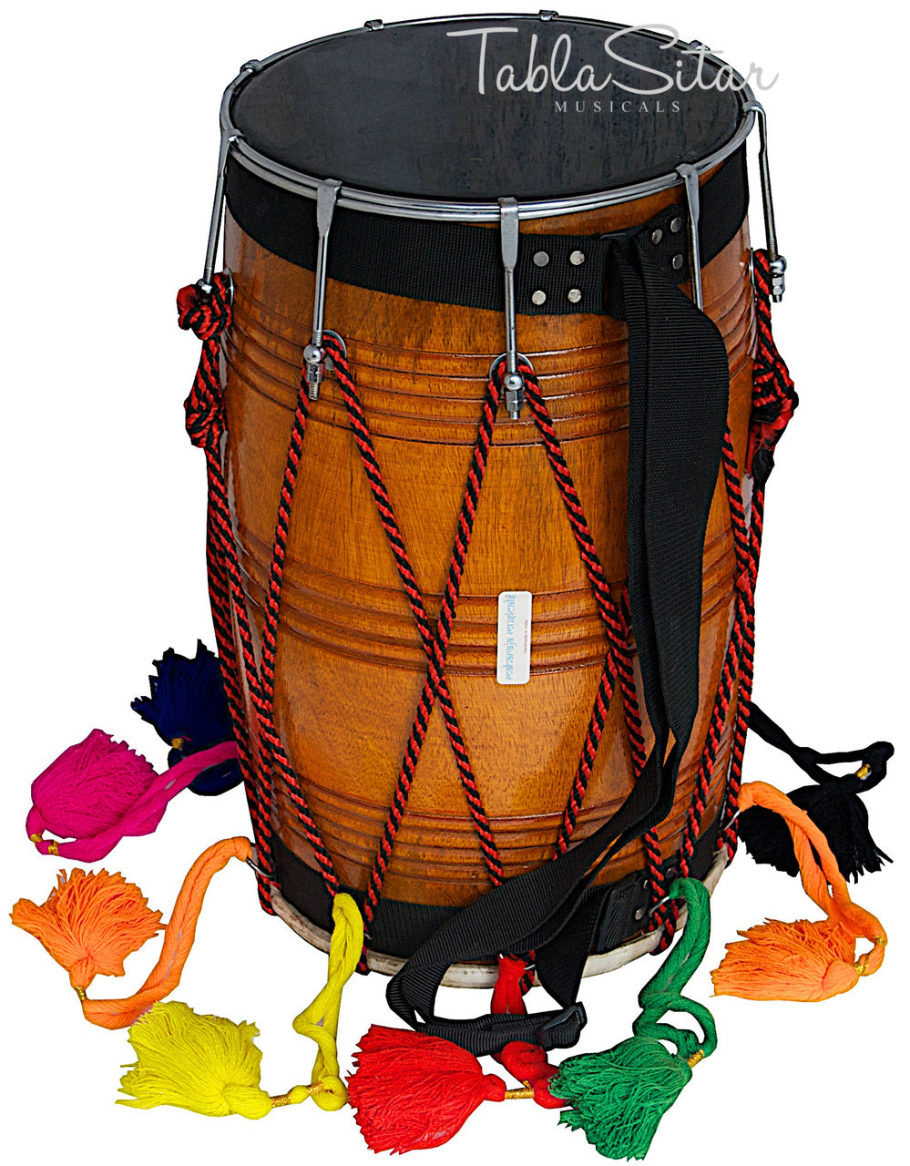 Maharaja Musicals Bhangra Dhol, Natural (No. 75)