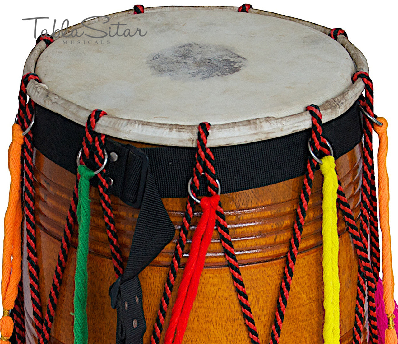 Maharaja Musicals Bhangra Dhol, Natural (No. 75)