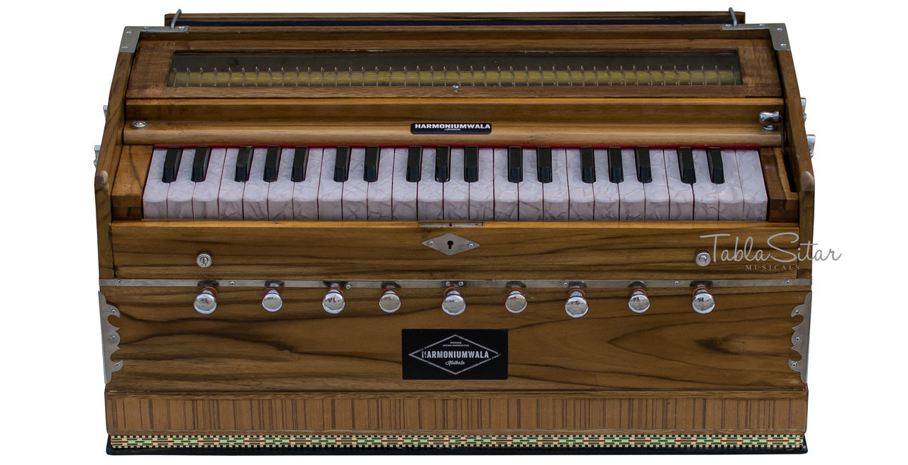 Maharaja Musicals Concert Harmonium, 9 Stops, Coupler, 42 Keys