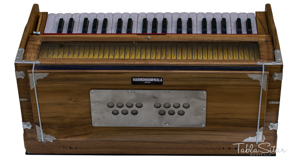 Maharaja Musicals Concert Harmonium, 9 Stops, Coupler, 42 Keys