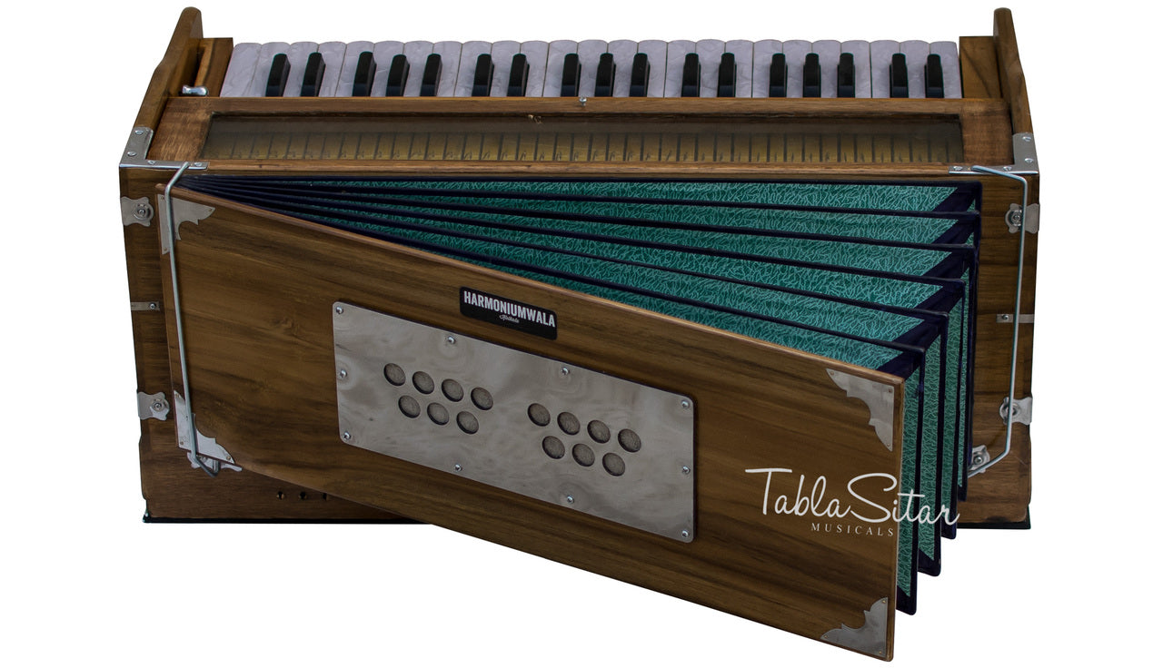 Maharaja Musicals Concert Harmonium, 9 Stops, Coupler, 42 Keys