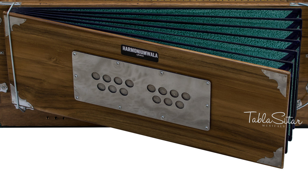 Maharaja Musicals Concert Harmonium, 9 Stops, Coupler, 42 Keys