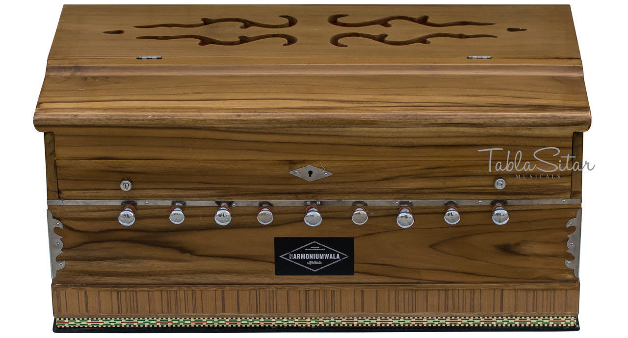 Maharaja Musicals Concert Harmonium, 9 Stops, Coupler, 42 Keys