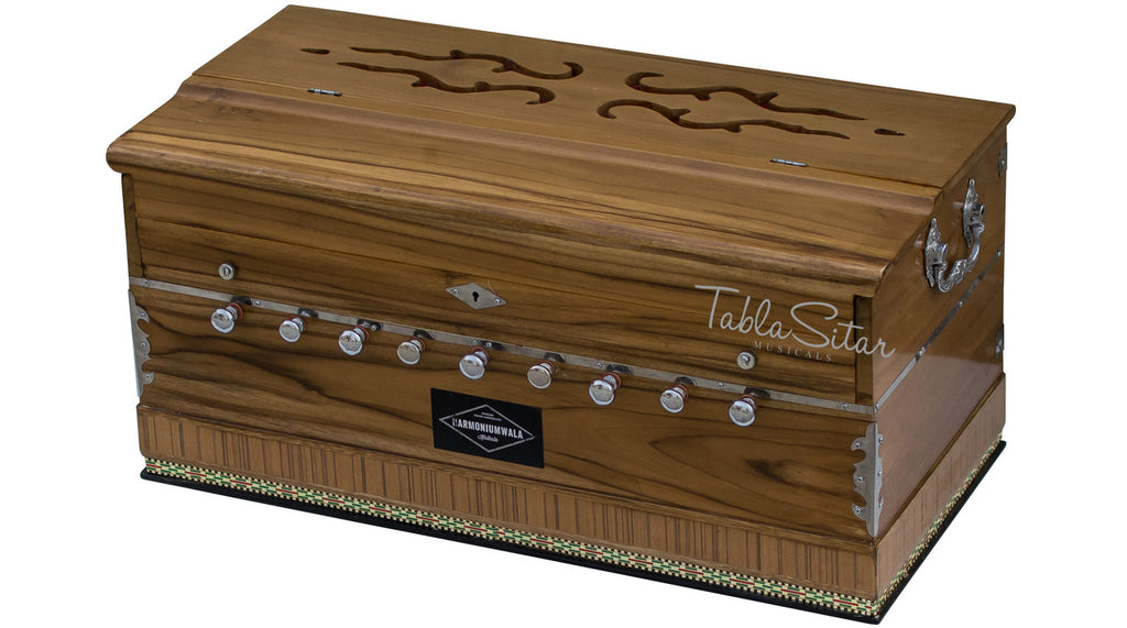 Maharaja Musicals Concert Harmonium, 9 Stops, Coupler, 42 Keys
