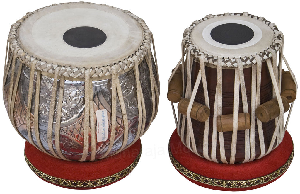 Maharaja Musicals Concert Tabla Set, 4.5 kg, Copper Bayan
