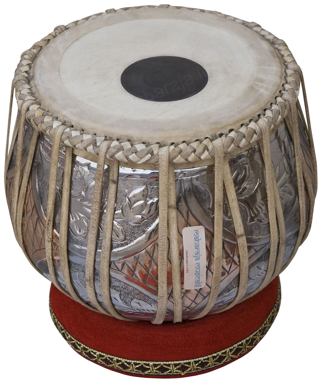 Maharaja Musicals Concert Tabla Set, 4.5 kg, Copper Bayan