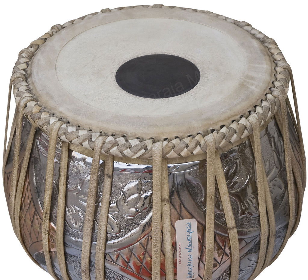Maharaja Musicals Concert Tabla Set, 4.5 kg, Copper Bayan