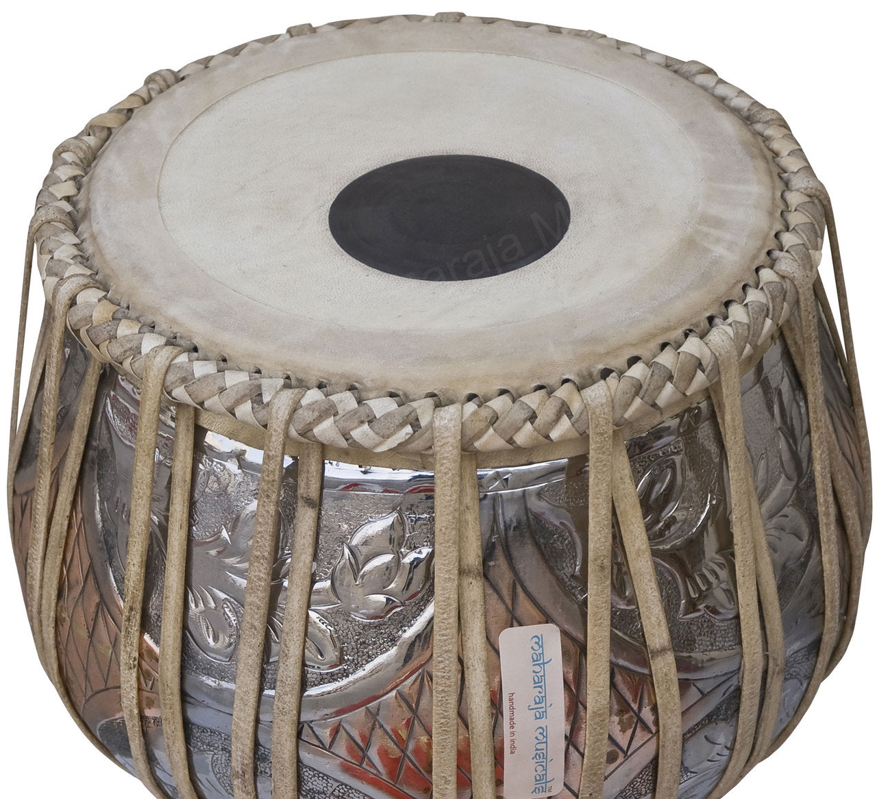 Maharaja Musicals Concert Tabla Set, 4.5 kg, Copper Bayan