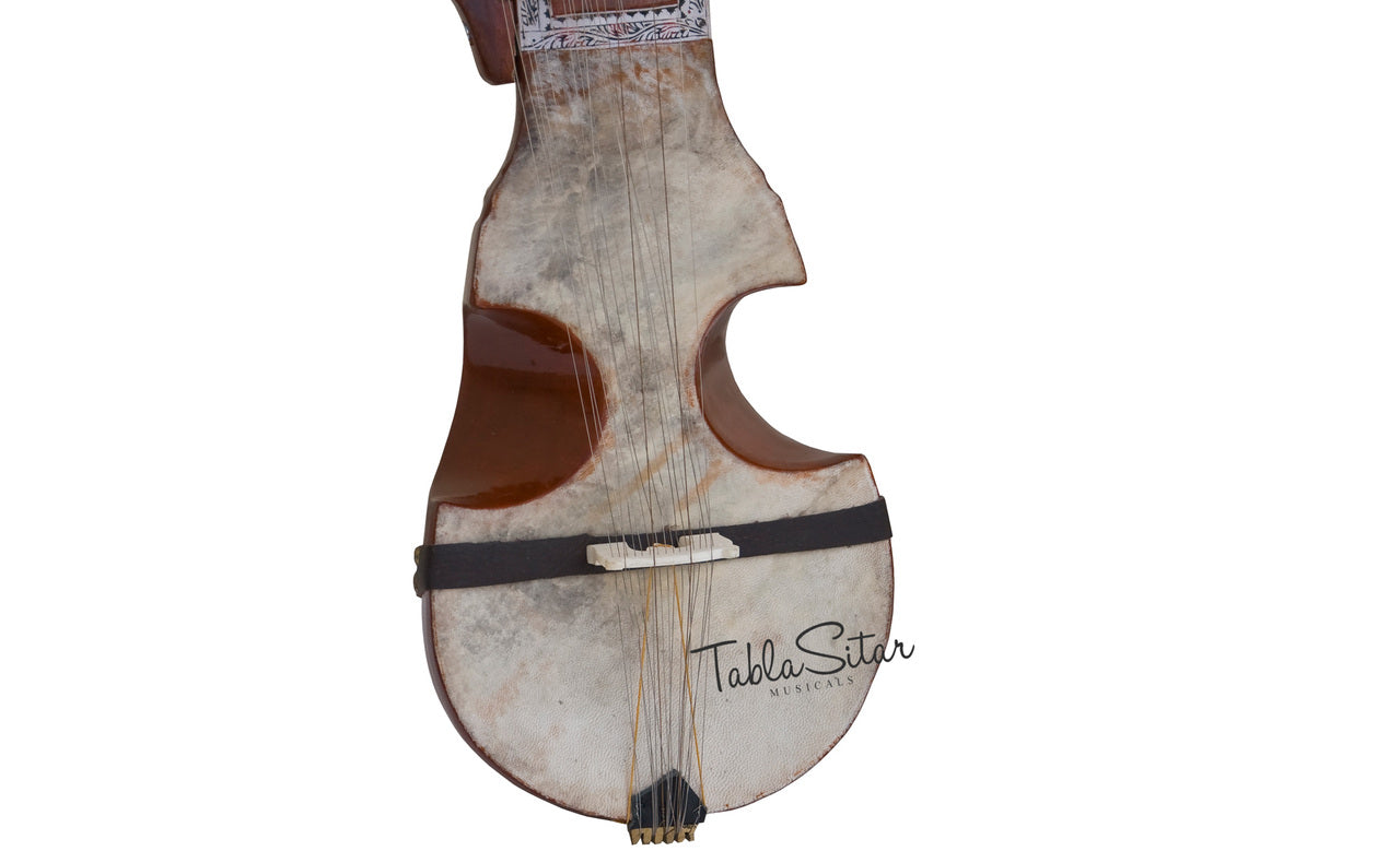 Maharaja Musicals Esraj, Tun Wood, Horsehair Bow (No. 95)