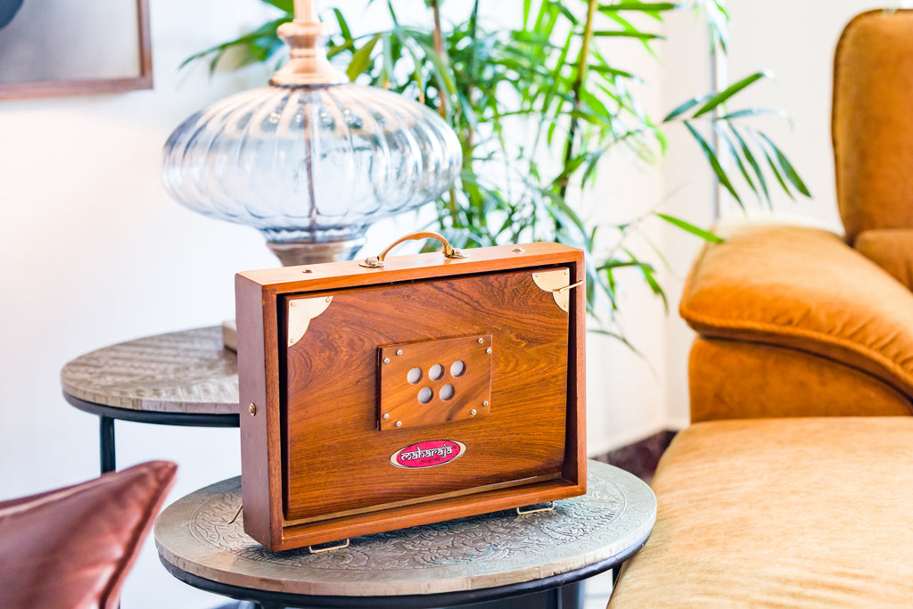 Maharaja Musicals Shruti Box, Teak Wood (No. SB-S)