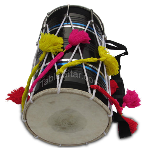 Maharaja Musicals Bhangra Dhol, Black