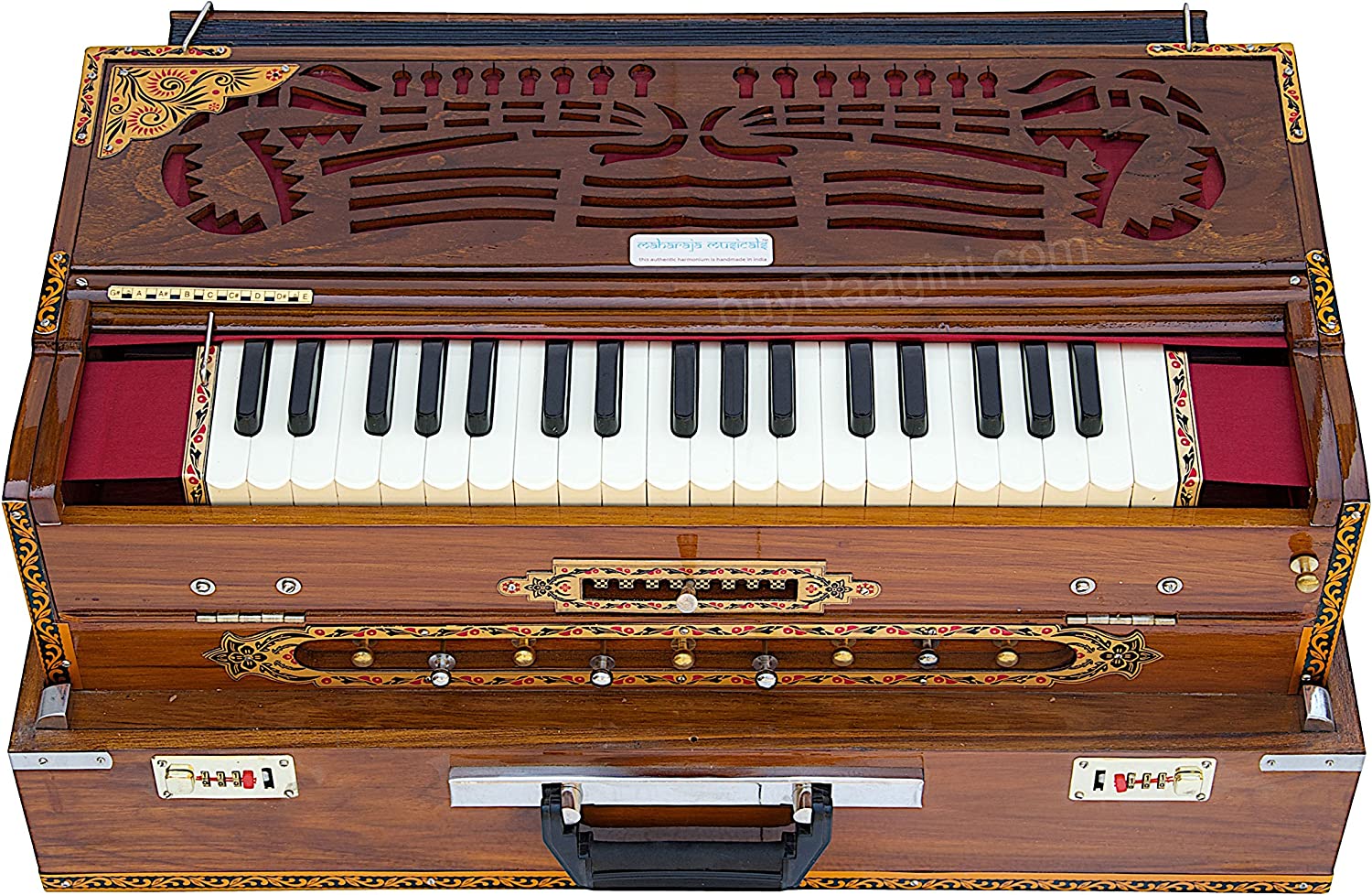 Maharaja Musicals Premium Calcutta Harmonium (No. 179)
