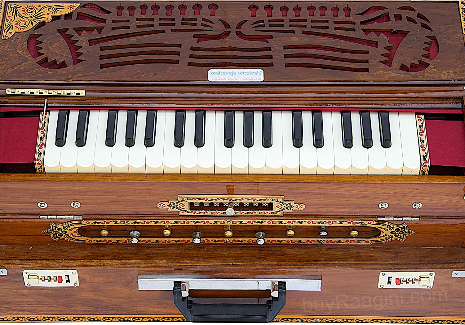 Maharaja Musicals Premium Calcutta Harmonium (No. 179)