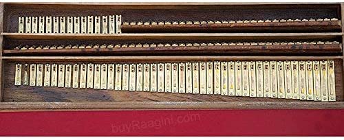 Maharaja Musicals Premium Calcutta Harmonium (No. 179)