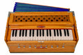 Maharaja Musicals Harmonium, 9 Stops, Coupler, Natural (No. 1127)